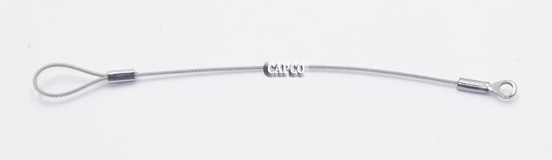 02250139-977 Genuine Part by SULLAIR (R) CABLE 02250139-977 Genuine Part by SULLAIR (R) CABLE, LANYARD 1/16X6 LOOP&EYE - Image 1