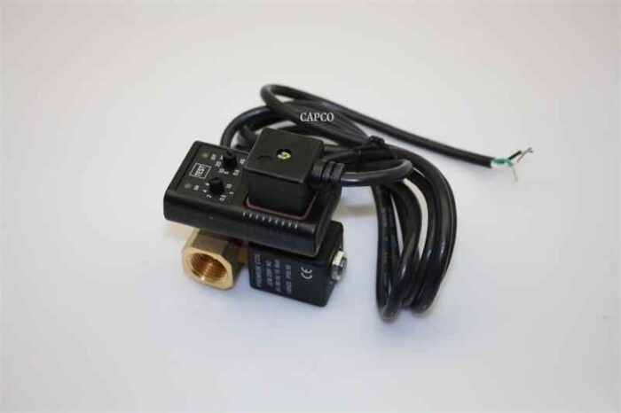 CAPCO Economy Timer Drain Assembly 1/2" 230 VAC 0-230 PSI.-1 - Image 1