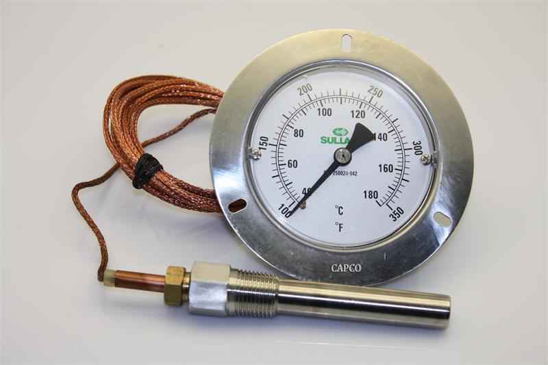 250024-942 SULLAIR (OEM) GAUGE 250024-942 Genuine Part by SULLAIR (R) GAUGE, TEMP 30-300DEG F(T)DC - Image 1