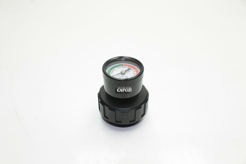 946.102.02 Busch Vacuum Fill Cap with Gauge 946.102.02 Busch Vacuum Fill Cap with Gauge - Image 1