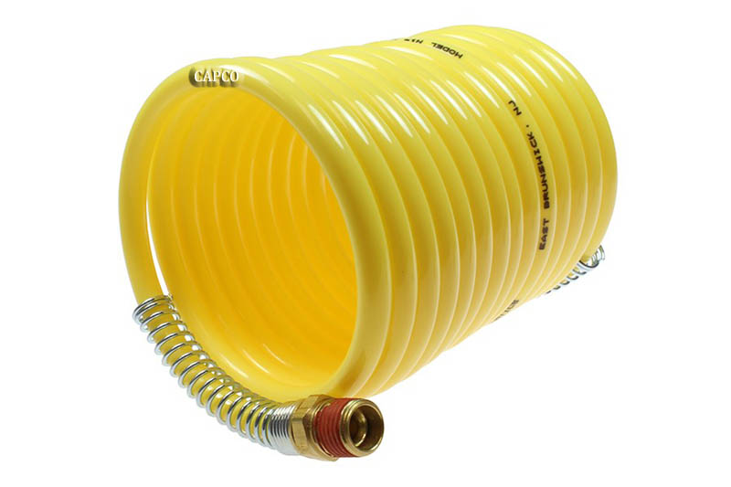 n14-25b N14-25B Nylon Coil, 1/4 ID x 25, 1/4 MPT Swivel - Image 1